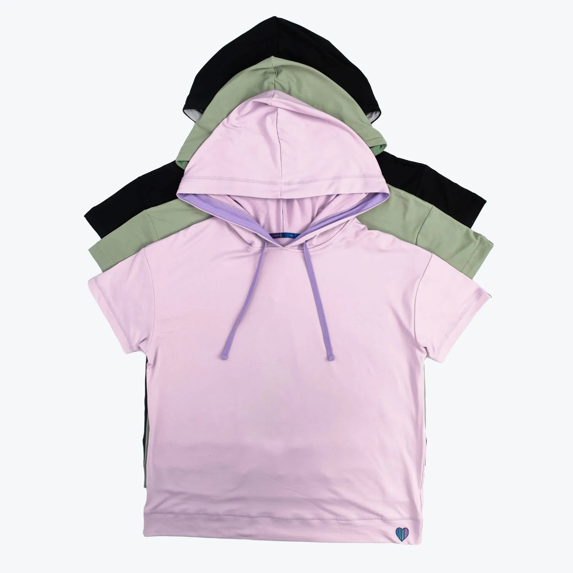 Coupe Hooded Top Short Sleeve