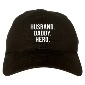 Husband Dad Hero Mens Dad Hat