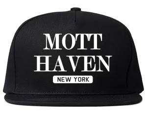 Mott Haven New York Mens Snapback Hat