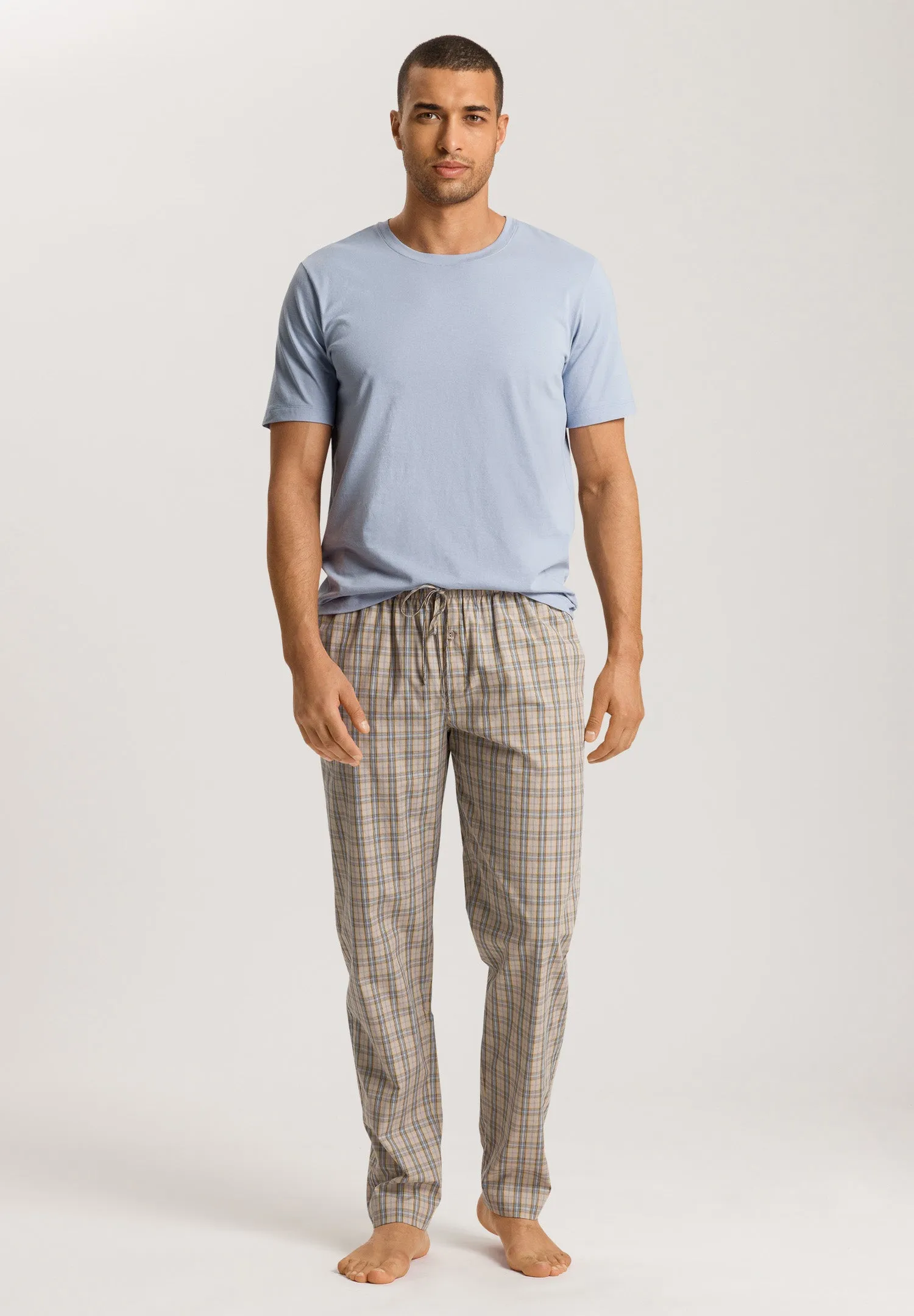 Night And Day Pants Woven | Amber Check 75114-2887