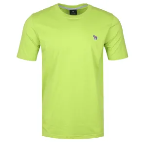 Paul Smith Zebra Badge T Shirt in Lime Green