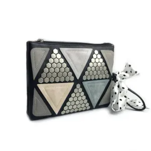 Rivet Clutch, Messenger Crossbody Bag, ipad sleeve